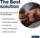 Вагінальні кульки гейші Medica Group Geisha Balls, фіолетові, 3.6 см вид 3