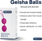 Вагінальні кульки гейші Medica Group Geisha Balls, фіолетові, 3.6 см вид 4