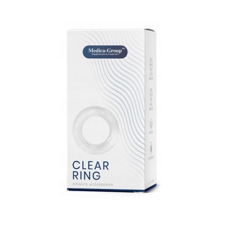 Кільце ерекційне Medica Group Clear Ring, прозорий вид 3