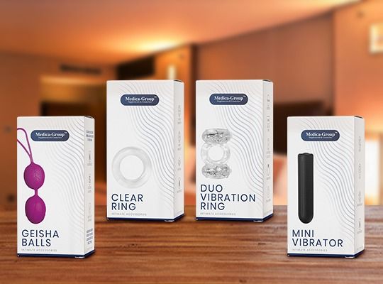 Кільце ерекційне Medica Group Clear Ring, прозорий вид 4