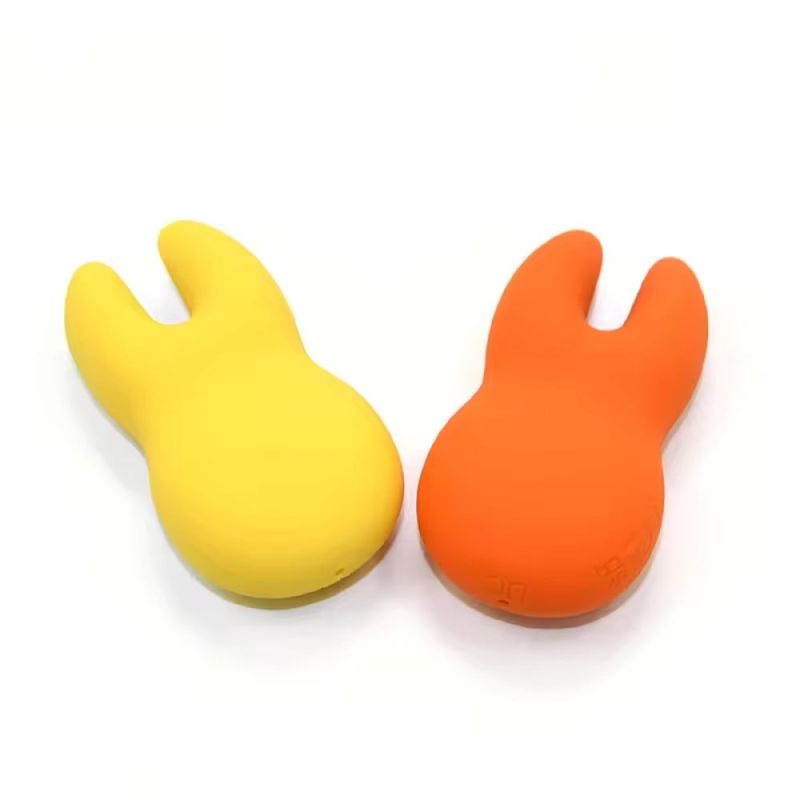 Вибратор для клитора с раздвоенным кончиком Sweet Em Velvet Lure, желтый вид 4