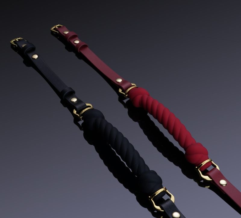 Кляп у формі джгута з вузлами UPKO Desire for Mouth Bondage Collection, червоний вид 5