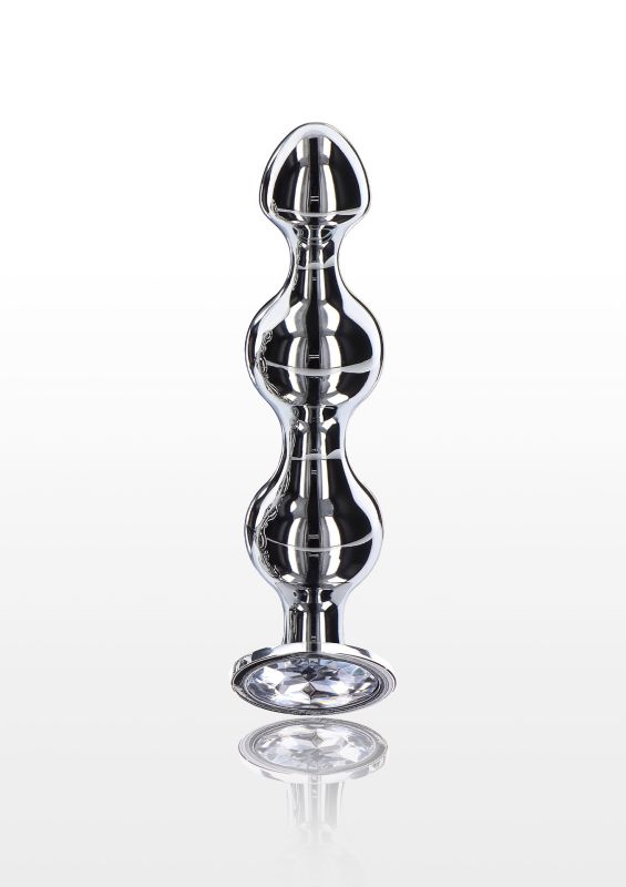 Анальная елочка с кристаллом Toy Joy Diamond Star Beads, Large вид 2