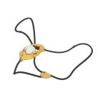 Стрінги з перлиною, що стимулює клітор UPKO Moist Eyes G-string, чорний вид 7