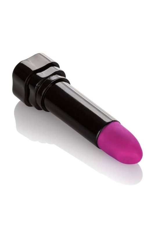 Вібратор-помада для кліторальної стимуляції CalExotic Hide & Play Lipstick, чорний вид 3