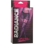 Пояс-юбка с чулками в сетку со стразами Calexotics Garter Skirt Thigh Highs, черный вид 5
