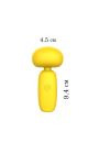 Мини вибратор микрофон Chisa Lust Ripple Buster, желтый вид 8