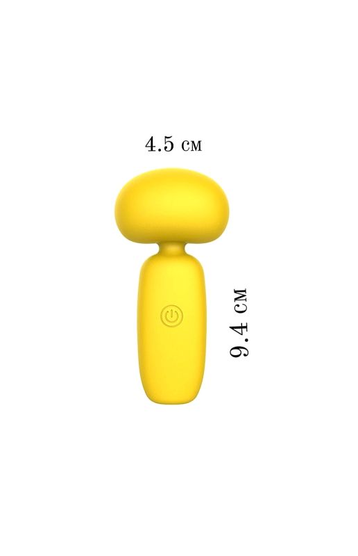 Міні-вібратор мікрофон Chisa Lust Ripple Buster, жовтий вид 8
