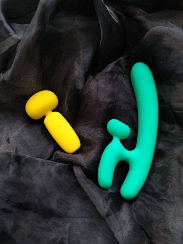 Міні-вібратор мікрофон Chisa Lust Ripple Buster, жовтий вид 12