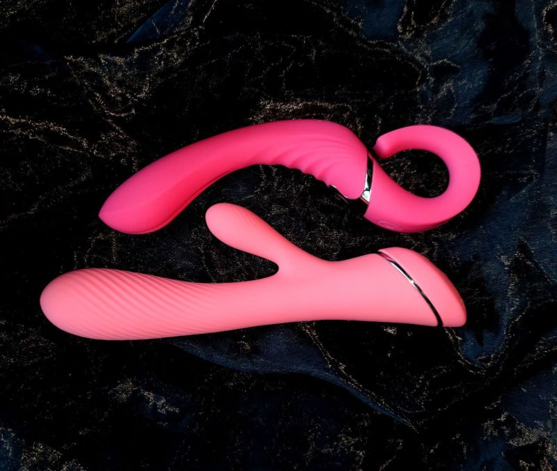 Вагінально-кліторальний вібратор кролик Chisa Lust Ripple Coney, рожевий вид 14