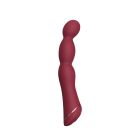 Вибратор классический гибкий Chisa Lust Ripple Lapper, бордовый вид 4