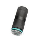 Мастурбатор прозрачный в черной колбе Chisa Lust Ripple Tempest вид 3