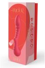 Вибратор рельефный для точки G Dream Toys Amour Aimee, красный вид 5