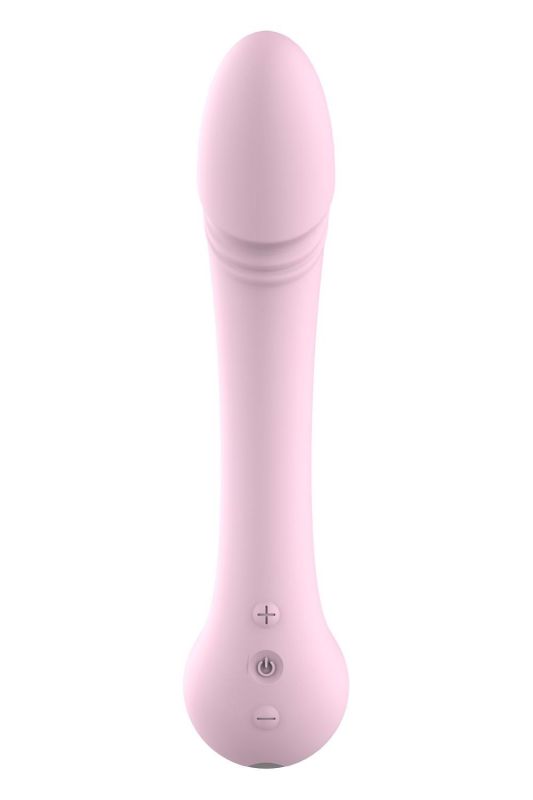Класичний вібратор для стимуляції точки G Dream Toys Amour Lea, рожевий вид 4