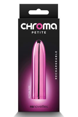 Віброкулька NS Novelties, що перезаряджається, Chroma Petite, рожевий