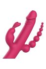 Вибратор с 4 стимулирующими концами Dreamtoys Anywhere Pleasure Vibe Essentials, розовый вид 5
