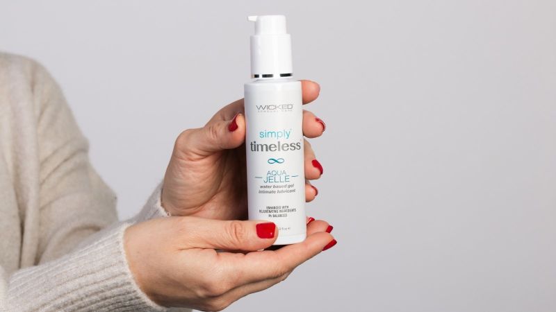 Лубрикант на водной основе Wicked Simply Timeless Aqua Jelle, 120 мл вид 4