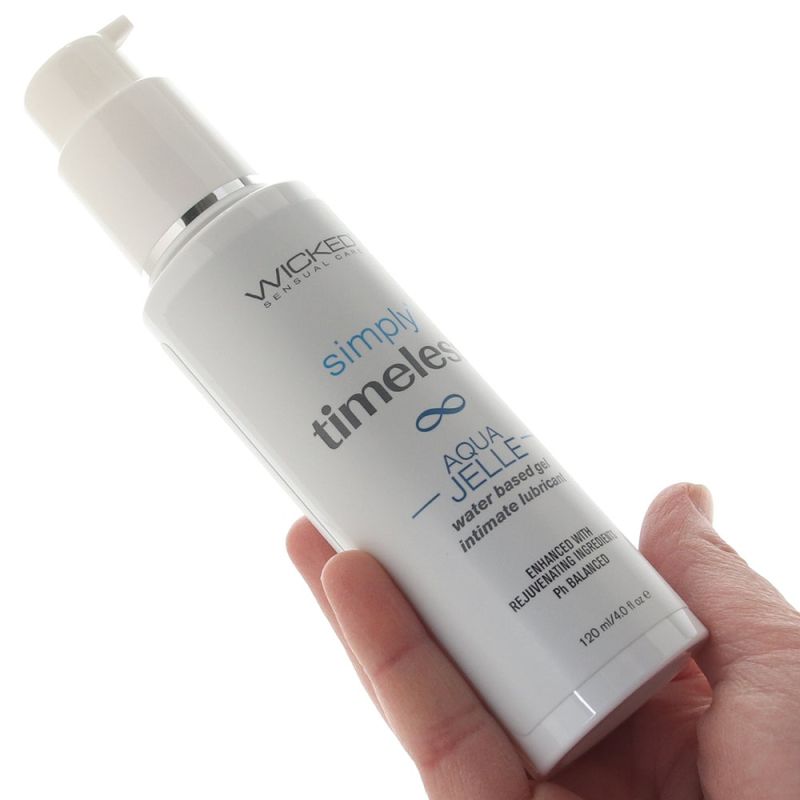 Лубрикант на водній основі Wicked Simply Timeless Aqua Jelle, 120 мл вид 5