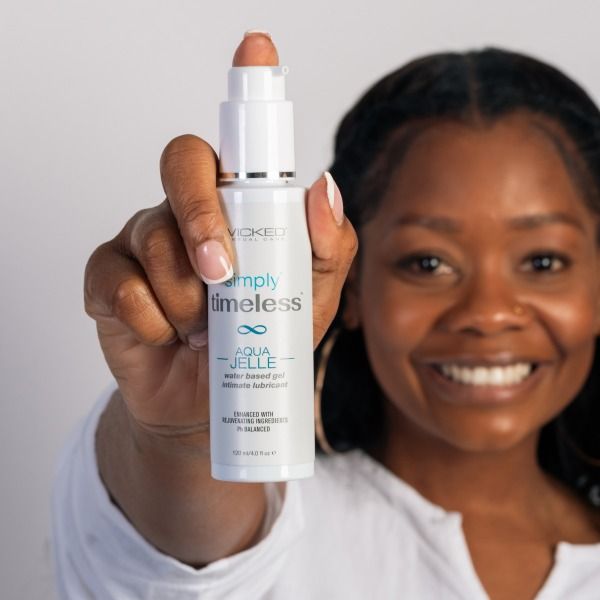 Лубрикант на водній основі Wicked Simply Timeless Aqua Jelle, 120 мл вид 7