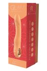 Вібратор ребристий Dream Toys Glam Flexible Ribbed Vibe, помаранчевий вид 5