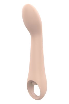 Вібратор Dream Toys Nude Ivy для точки G, бежевий