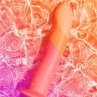 Насадка-фаллоимитатор для страпона ROMP Dizi цвет градиент: от красного до оранжевого вид 6