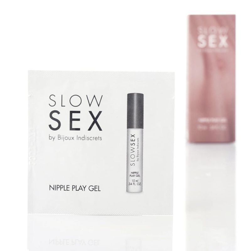 ПРОБНИК/Гель для стимуляції сосків Bijoux Indiscrets NIPPLE PLAY Slow Sex by вид 2