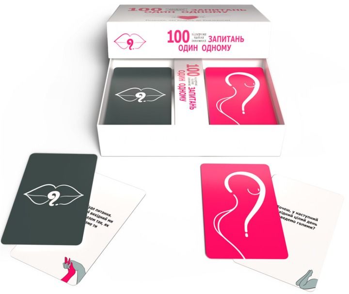 Гаряча гра для пар "100 запитань один одному" Bombat Games вид 3