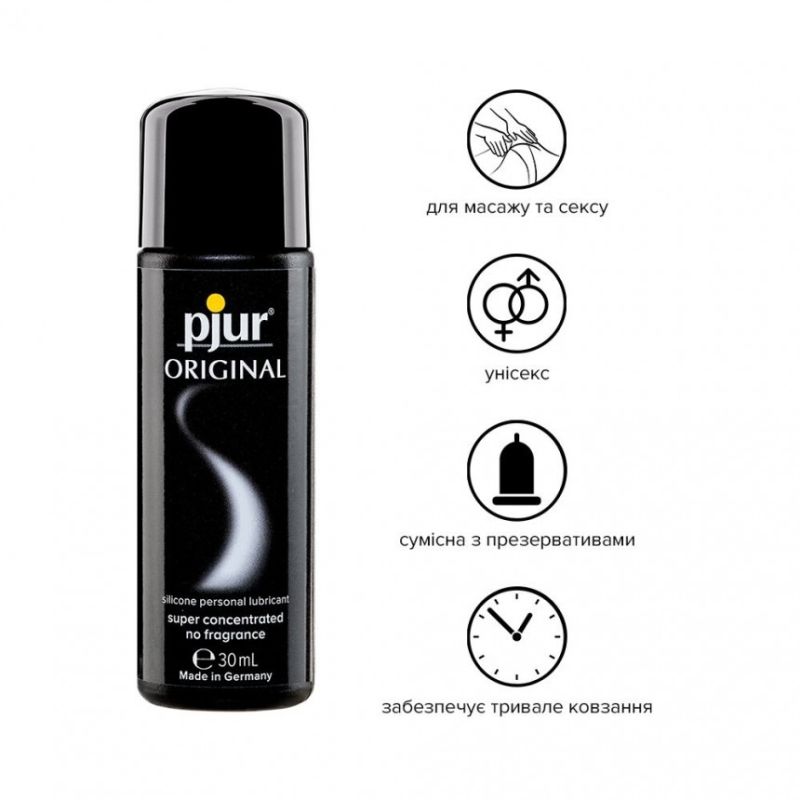 Лубрикант Pjur Original на силіконовій основі, 30 мл вид 3