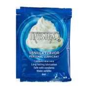 Саші/Лубриканти оральні на водній основі Trustex Vanilla з ароматом ванілі, 6 мл