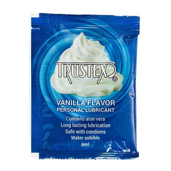 Саші/Лубриканти оральні на водній основі Trustex Vanilla з ароматом ванілі, 6 мл вид 2