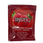 Саше/Лубрикант на водной основе Trustex Strawberry со вкусом клубники, 6 мл