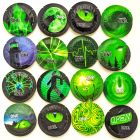 Набір флуоренцетних презервативів ONE Glowing Pleasures світяться у темряві (ціна за упаковку, 100 шт) вид 3