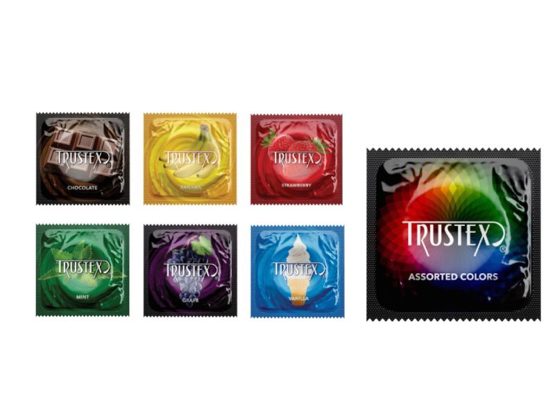 Презерватив Trustex Chocolate Lubricated з ароматом та смаком шоколаду (ціна за 1 шт.) вид 3