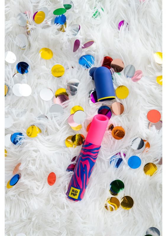 Клиторальный вибратор Romp Lipstick в виде губной памады, розовый вид 11