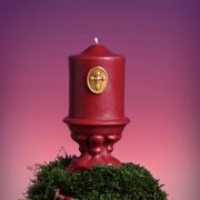 Низькотемпературна воскова свічка UPKO DREAMING of GARDEN, червона