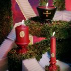 Низкотемпературная восковая свеча UPKO DREAMING of GARDEN, черная вид 5