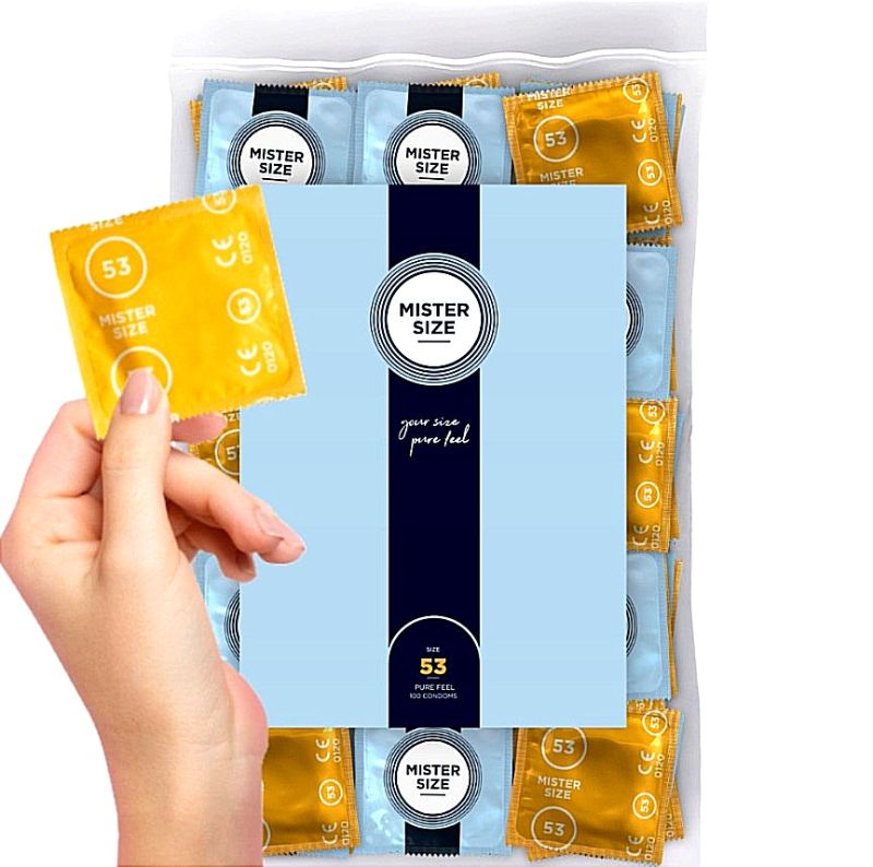 Презервативы ультратонкие Mister Size 53 мм (цена за 1 шт.) вид 2