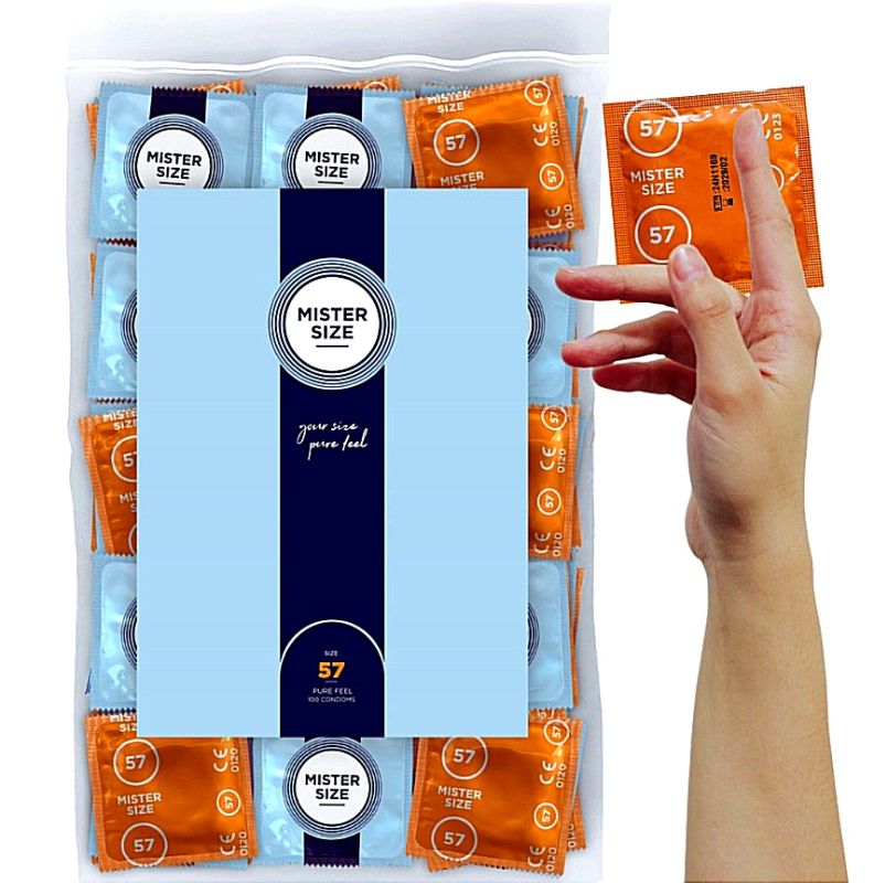 Презервативы ультратонкие Mister Size 57 мм (цена за 1 шт.) вид 2