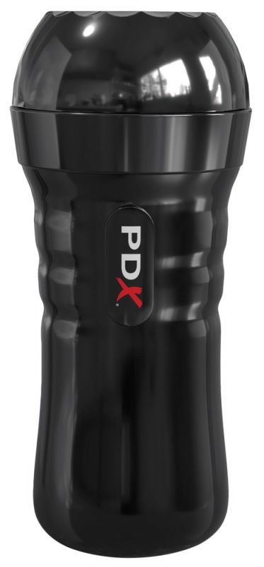 Мастурбатор Вагіна в чорній колбі Pipedream PDX Extreme Wet Pussies, що самозмазується вид 5