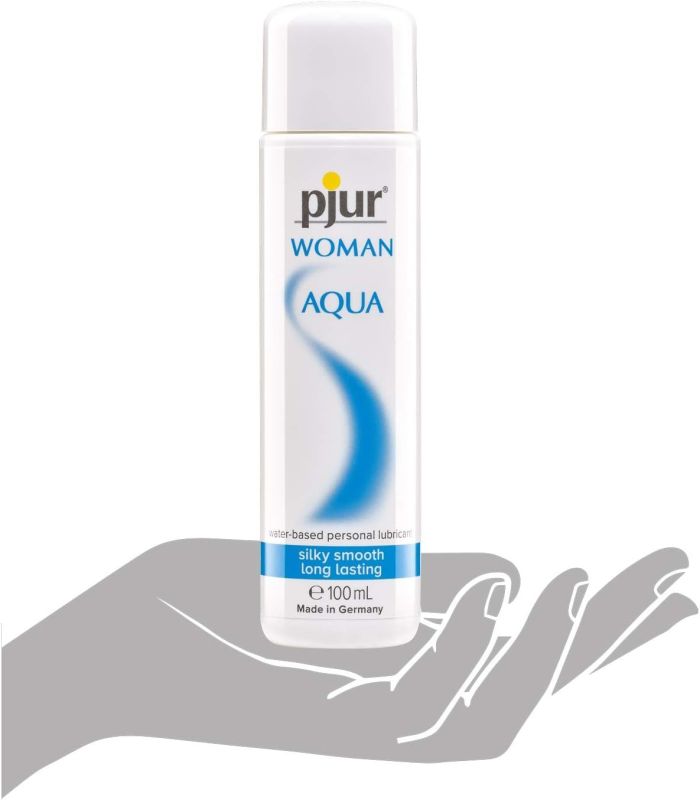 Лубрикант для чутливої ​​шкіри 100 мл Pjur Woman Aqua на водній основі вид 4