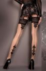 Панчохи тілесні Ballerina´s Secret з чорним візерунком, S/M вид 5