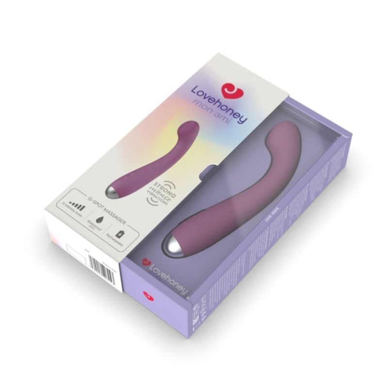 Вібратор для точки G Lovehoney Mon Ami G-spot, фіолетовий вид 7