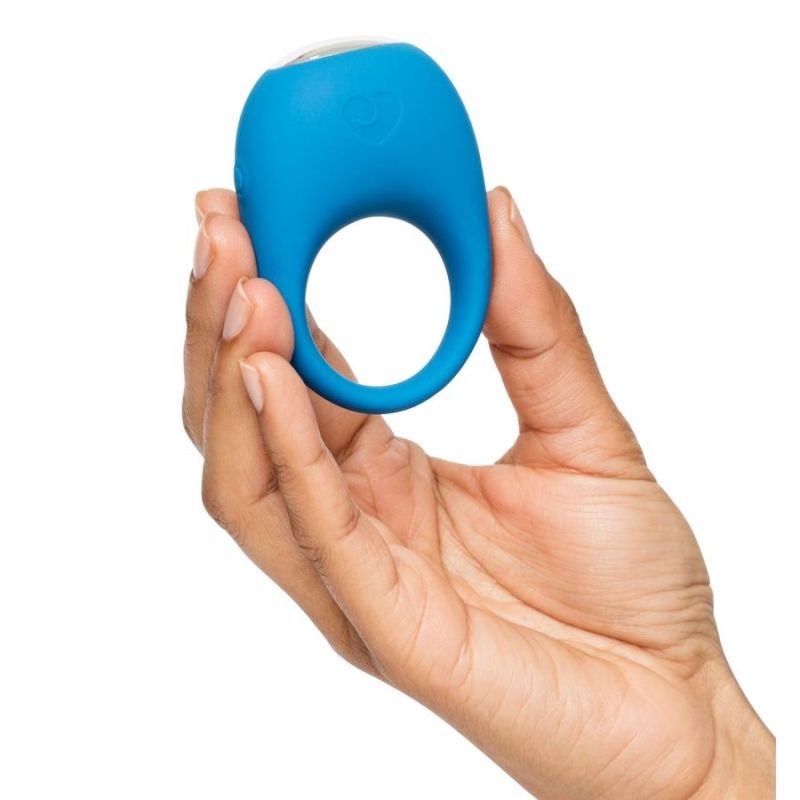 Ерекційне віброкільце Lovehoney Mon Ami, блакитне вид 5