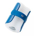 Мастурбатор Lovehoney Mon Ami Adjustable із відкритим каналом, біло-блакитний вид 2