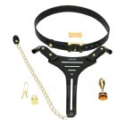 Пояс вірності Lockink Sevanda Beg & Ask Chastity Pants з повідцем та анальною пробкою, L вид 3