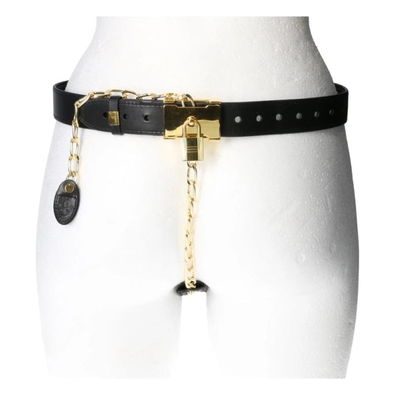 Пояс вірності Lockink Sevanda Beg & Ask Chastity Pants з повідцем та анальною пробкою, L вид 6