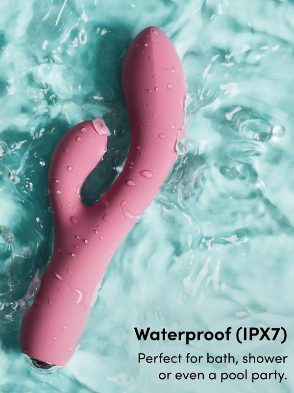 Вибратор-кролик Lovehoney Mon Ami для точки G, розовый вид 5