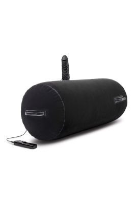 Надувний валик Whipsmart Inflatable з фалоімітатором на керуванні, чорний