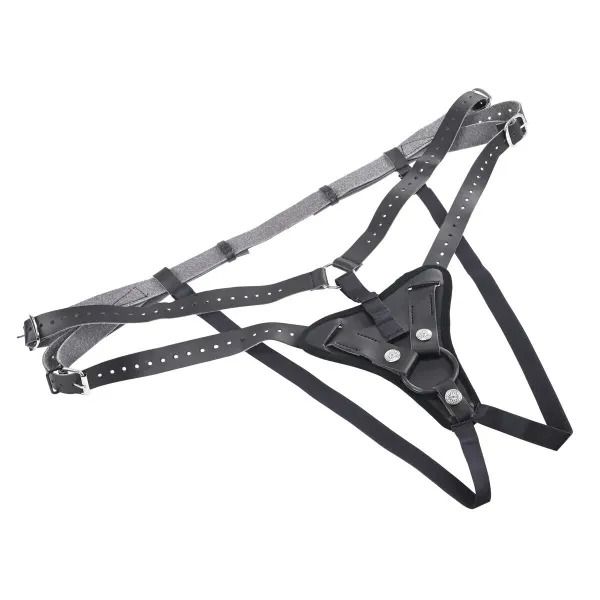 Трусики для страпонів Sportsheets Aurora High Waisted чорні вид 3